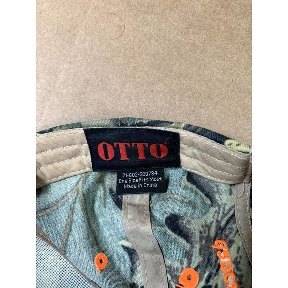 Vintage men's snapback cap Castle home otto low profile cap CAMO one size adult - Picture 5 of 6